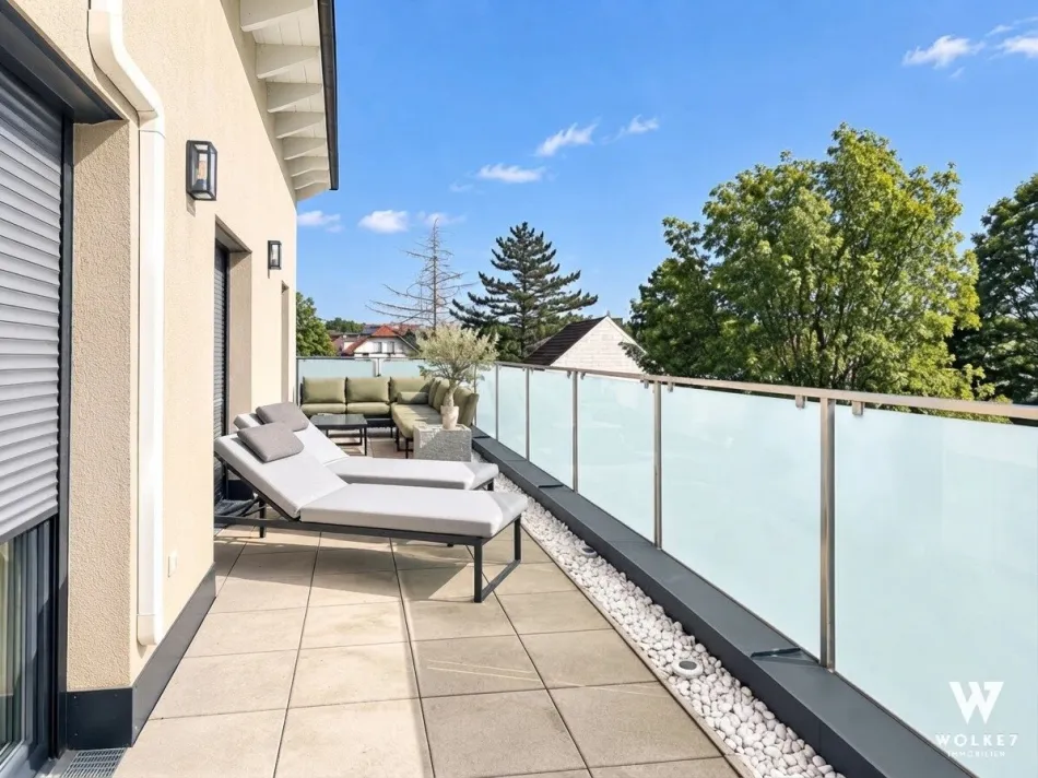 Exklusive Dachgeschosswohnung mit ca. 27 m² Dachterrasse & hochwertiger Ausstattung - Bild
