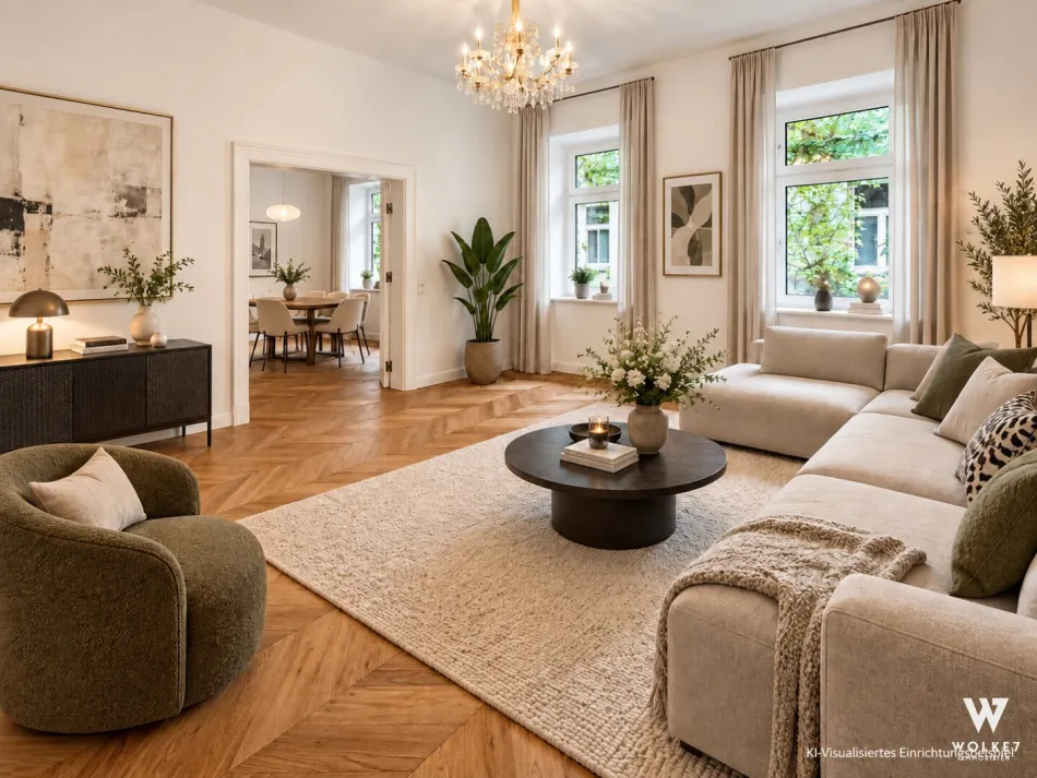 Traumhaftes Altbaujuwel nach Kernsanierung | 3 Zimmer | U3 Rochusgasse | Absolute Ruhelage | Erstbezug - Titelbild
