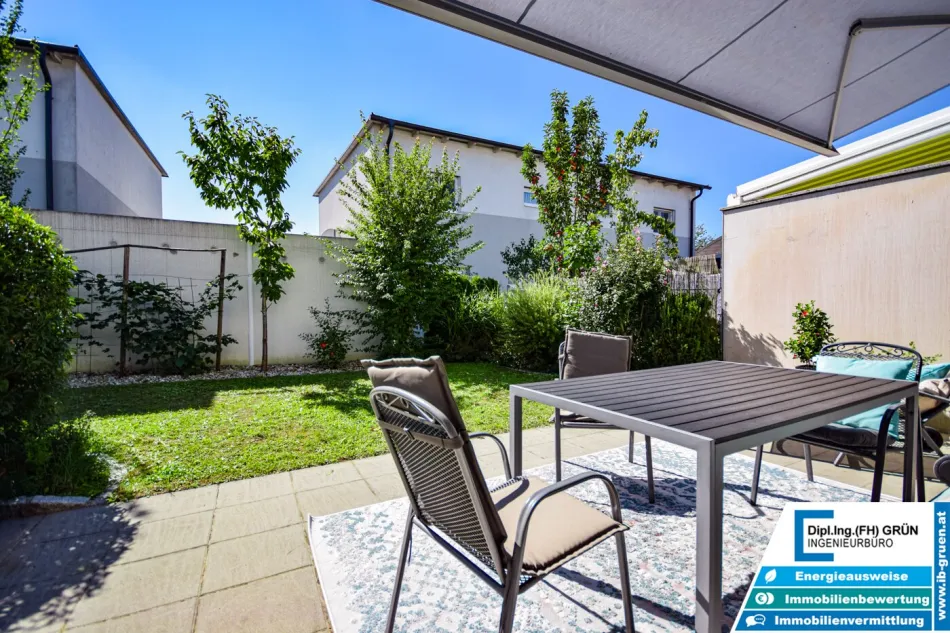 Modern wohnen in Straßham – Doppelhaushälfte - privater Garten - Bild