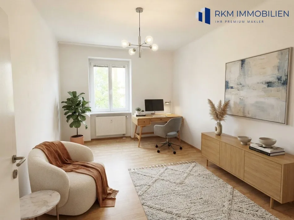 Renovierte helle 2-Zimmer-Wohnung mit Stadtblick in 1200 Wien, 53m², 260.000 € - Titelbild