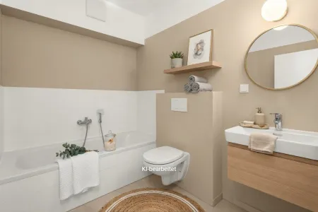 Badezimmer - mögliche Einrichtung