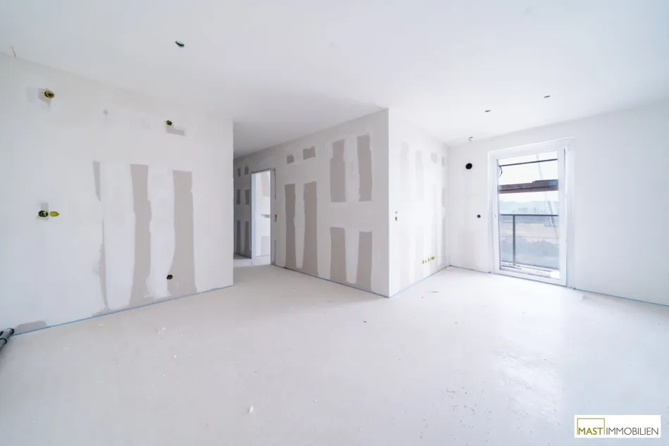 5. Stock - 3 Zimmer Wohnung im Projekt An der Schanze bei der Alten Donau - Bild