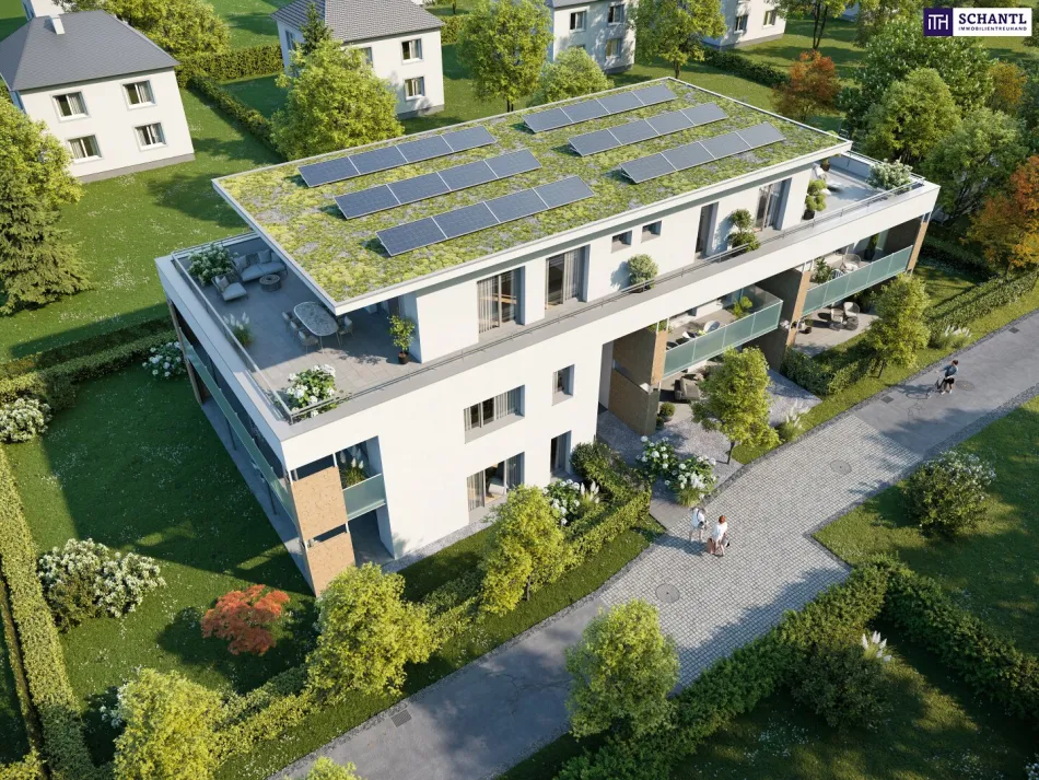 Familienglück mit XL-Balkon und Lift: Nachhaltige 4-Zimmer-Neubauwohnung mit Luftwärmepumpe & Photovoltaik | Baustart erfolgt! - Bild