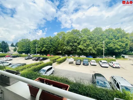 Ausblick Balkon
