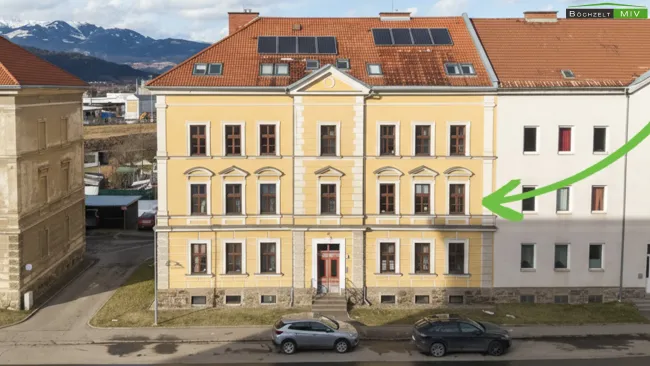 3,5 Zimmer-Wohnung mit Carport in der Leobnerstraße in Knittelfeld - Titelbild
