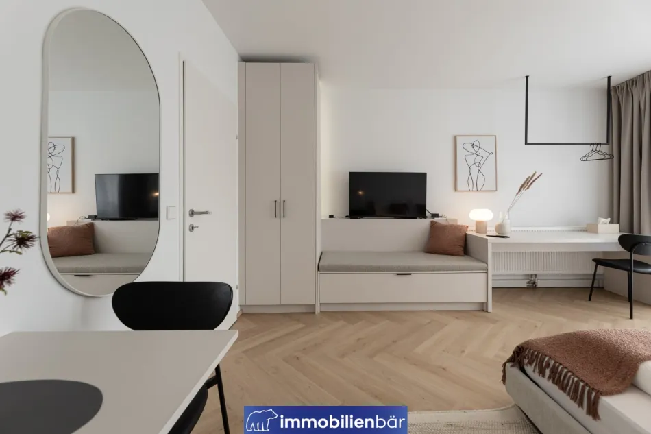 KURZZEITMIETE 1 bis 6 Monate möglich - vollausgestattetes modernes Wohlfühl-Appartment zum All-In Preis von EUR 799.- pro Monat - Bild