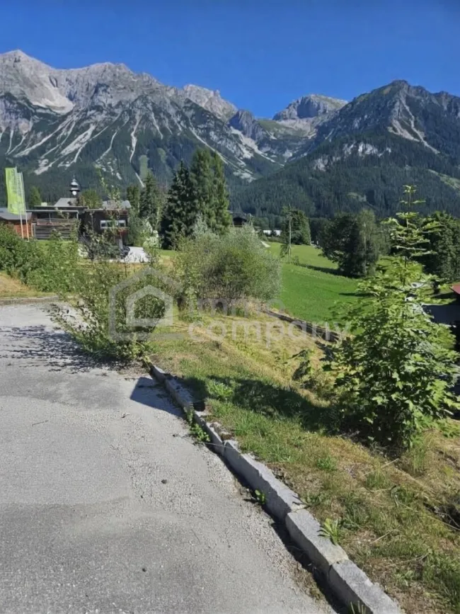Ramsau am Dachstein: 827 m² Grundstück für Eigenheim, Praxis oder Geschäftslokal - Bild