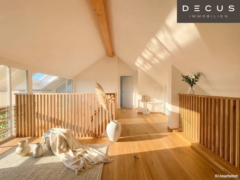 | TRAUMHAFTE DACHGESCHOSS-MAISONETTE | PENTHOUSE | ERSTBEZUG | 5 ZIMMER | LICHTDURCHFLUTET | LIFTZUGANG IN DIE 1. ETAGE | 2 FREIFLÄCHEN | TOP LAGE - Bild