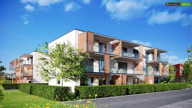 Barrierefreie Anlagewohnung mit Garten, Carport und Einbauküche in +++ Zeltweg +++ - Bild