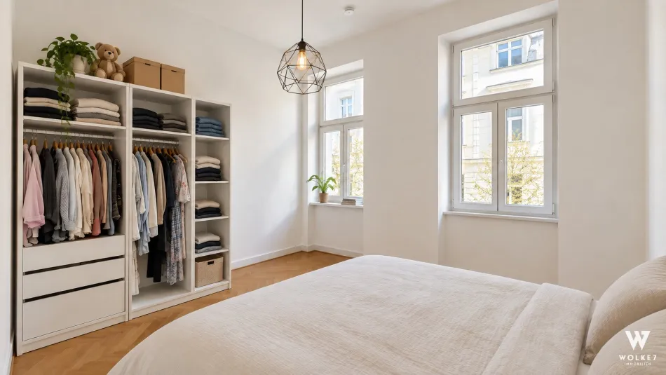 Sanierte 2-Zimmer-Wohnung im Zweitbezug (2023) I Fußbodenheizung und -kühlung I Nahe Schönbrunn - Bild