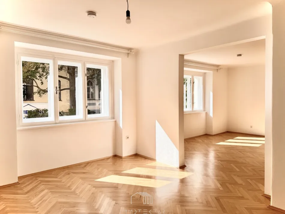 ALTBAUCHARME: Ruhig gelegene Wohnung mit Balkon & Loggia nähe DIETRICHSTEINPLATZ - Titelbild