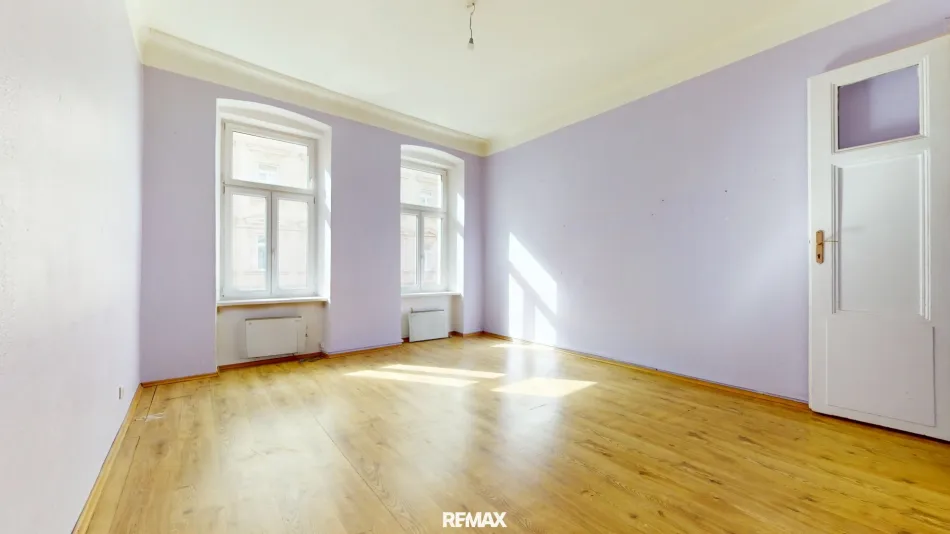 1160 Wien: Altbau-Wohnung mit Sanierungsbedarf beim Brunnenmarkt nahe U6 - Bild