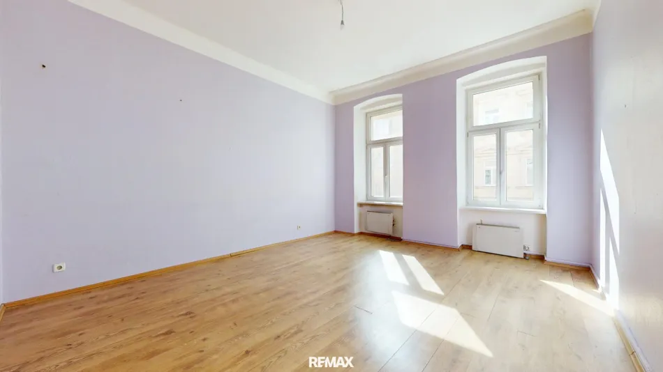 1160 Wien: Altbau-Wohnung mit Sanierungsbedarf beim Brunnenmarkt nahe U6 - Titelbild