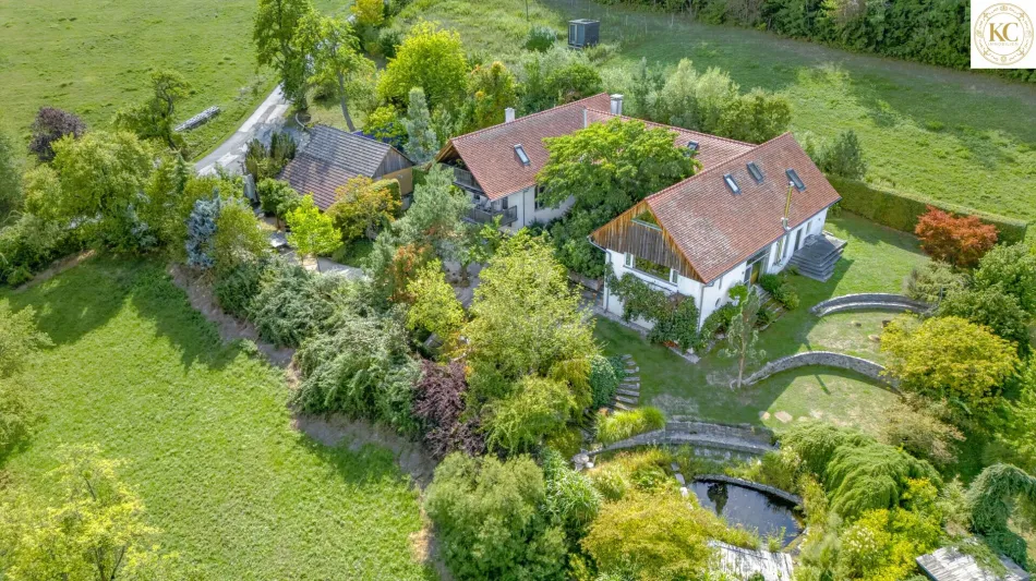 Einzigartiges Anwesen im Südburgenland – Wohnhaus, Seminarhaus, Schwimmteich & Skulpturenpark auf ca. 63.000 m² - Bild