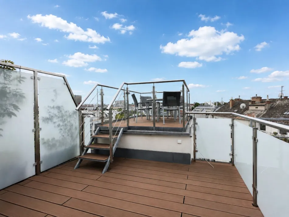 ***3-Zimmer-Maisonette-Dachgeschosswohnung mit Südbalkon nahe Augarten*** - Bild