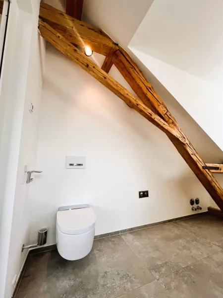 Badezimmer mit WC