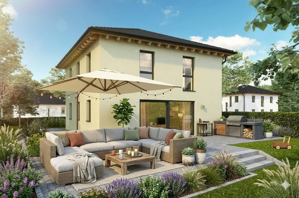Individuell planbare Stadtvilla auf Eigengrund in Wien-Donaustadt - Bild