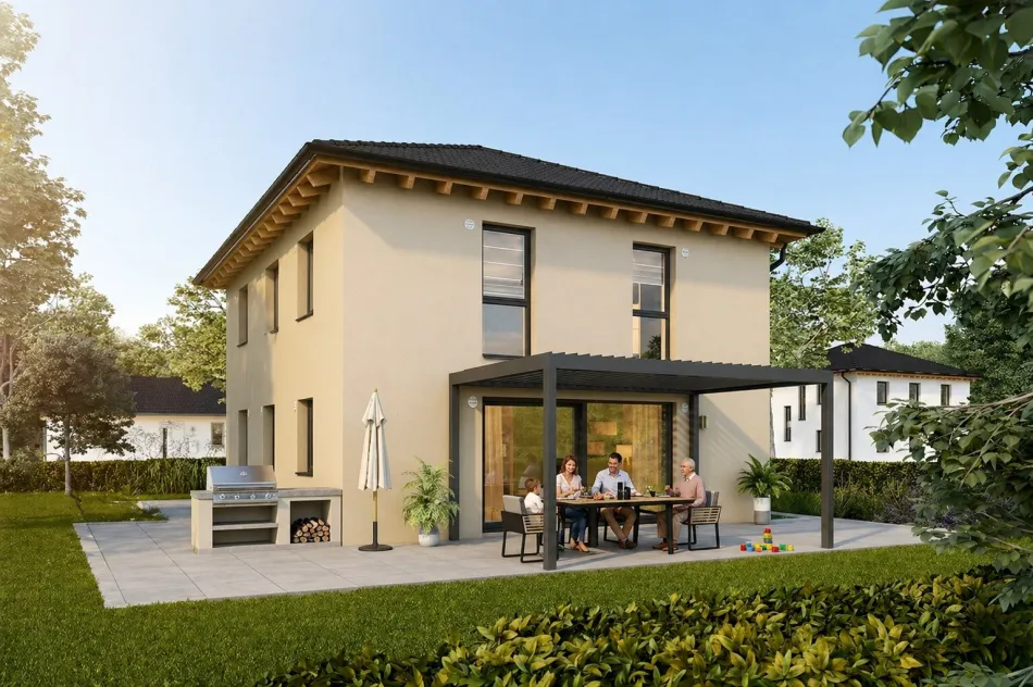 Individuell planbare Stadtvilla auf Eigengrund in Wien-Donaustadt - Bild