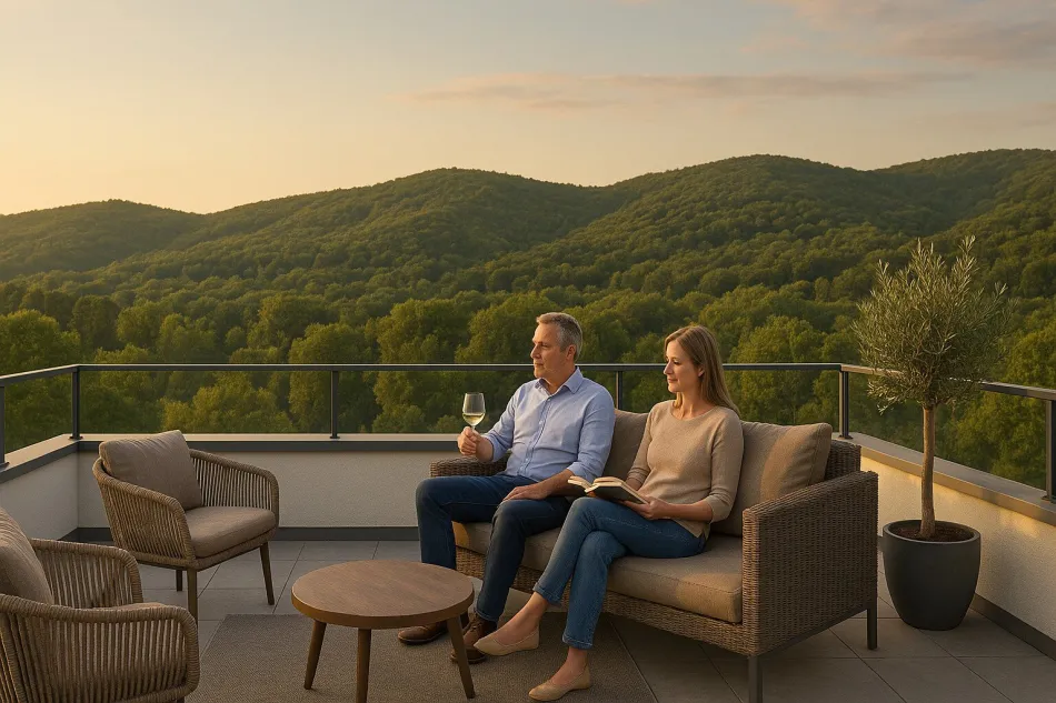 Ein Fernblick für die Seele! Villa mit 2 Dachterrassen über Kritzendorf! - Titelbild