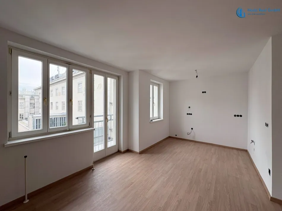 3-Zimmer-Wohnung mit Lift und Stadtblick in 1100 Wien - Bild