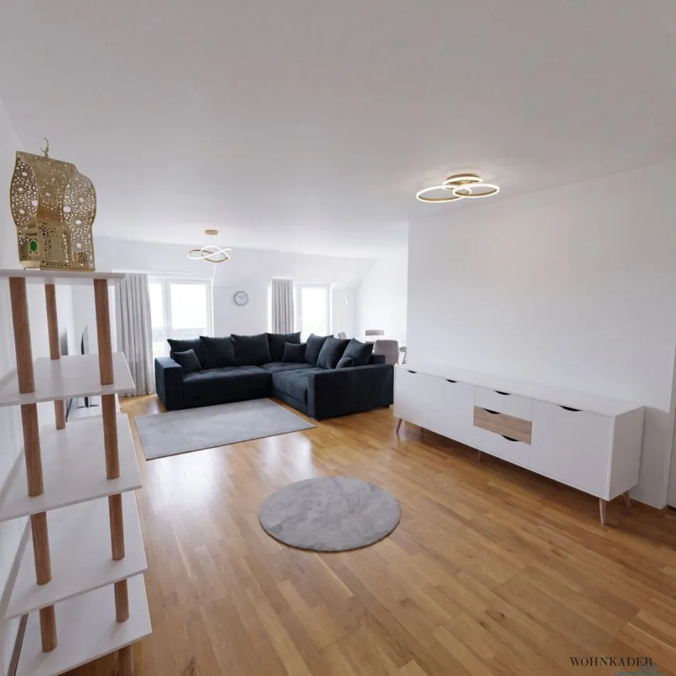 Helle 3-Zimmer-Wohnung mit Klimaanlage + Fernwärme - Titelbild