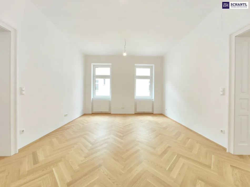 ++ MEIN GARTEN IST DER AUGARTEN ++ HELLE ALTBAUWOHNUNG + INNENHOFLAGE + 2023 Komplett saniert - Titelbild