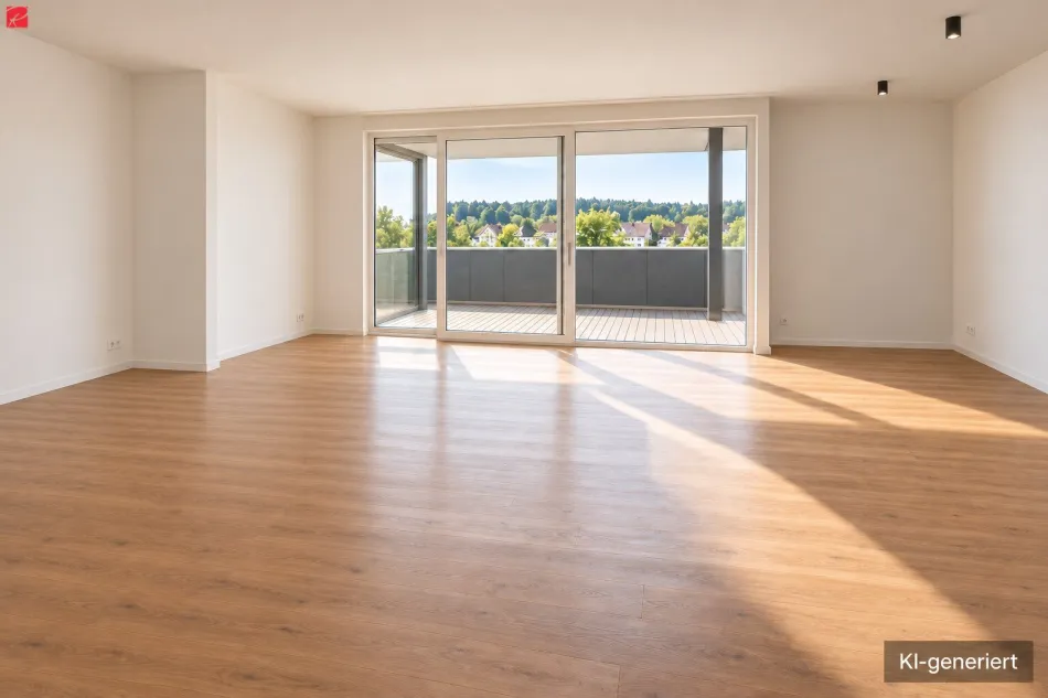 Erstbezug 2027 - Sonniger Balkon, Carport und provisionsfrei - Bild