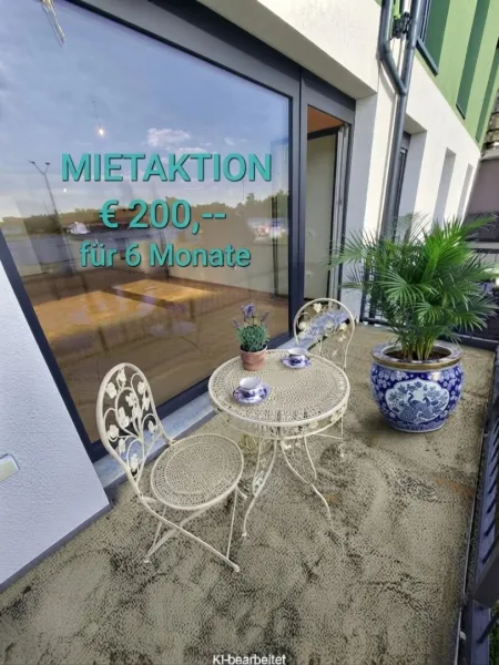 Neubau: Besonders attraktive 3-Zimmer Wohnung mit Balkon