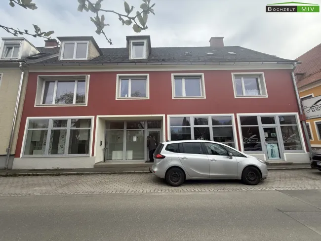 Vielseitig nutzbares Geschäftslokal im Ortszentrum von Weißkirchen – ca. 110 m² plus großem Keller - Bild