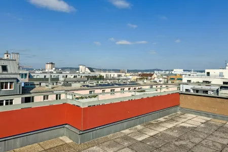 Blick über die Dächer von Wien