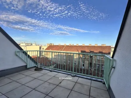 Blick Terrasse 6. Stock