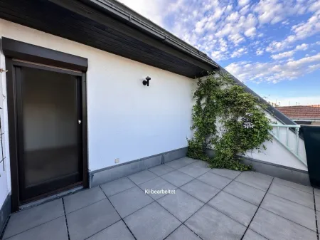 Terrasse 6. Stock, 12 m²