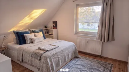 Schlafzimmer Haus Bisamberg