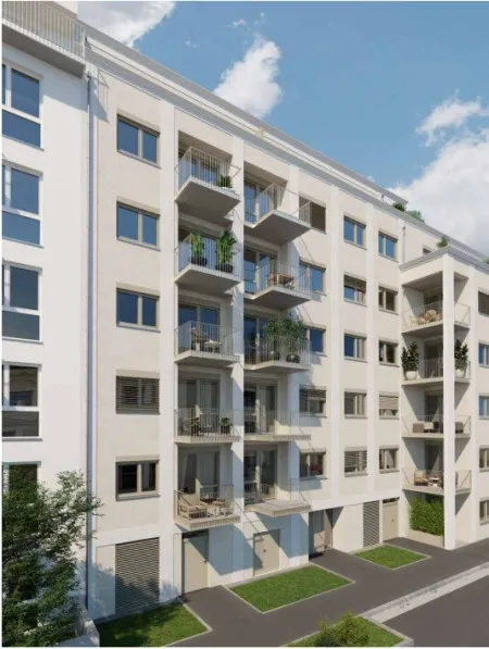 Barrierefreier NEUBAU: Geräumige 3-Zimmerwohnung in zentraler Lage und Nähe Augarten - Titelbild