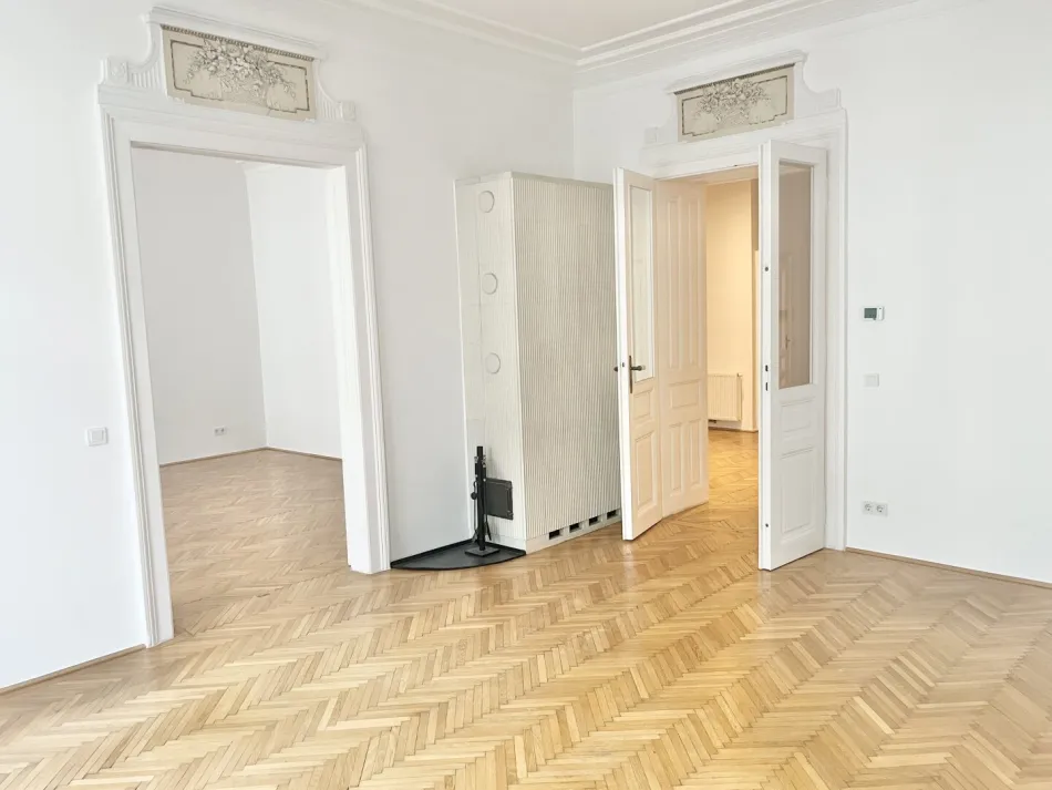 Stilvolle 209 m² große Altbauwohnung im Herzen von Mariahilf - Titelbild