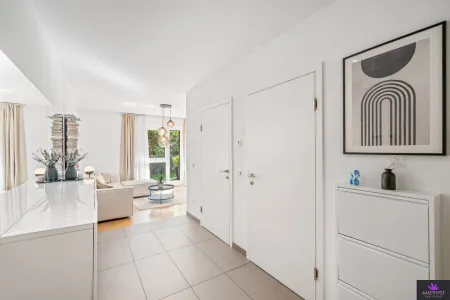 Offene Blickachse vom Entrée bis in den Wohnbereich