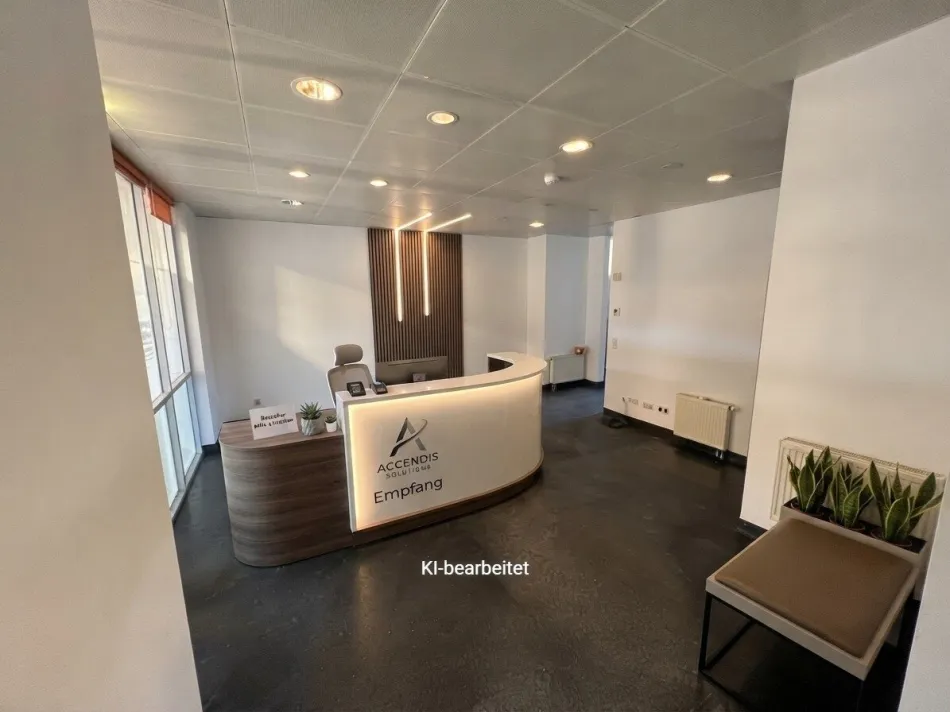 mögliche Einrichtung - Büro Empfang