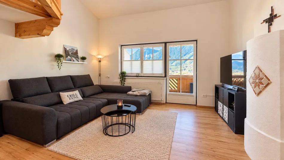 4-Zimmer-Wohnung mit zwei Balkonen und Panoramablick ins Zillertal - Bild