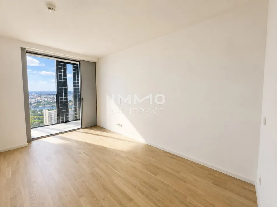 DC2 Tower: 43. Etage mit Weitblick: Erstbezug U1 Donauinsel SKY RESIDENCES - Bild