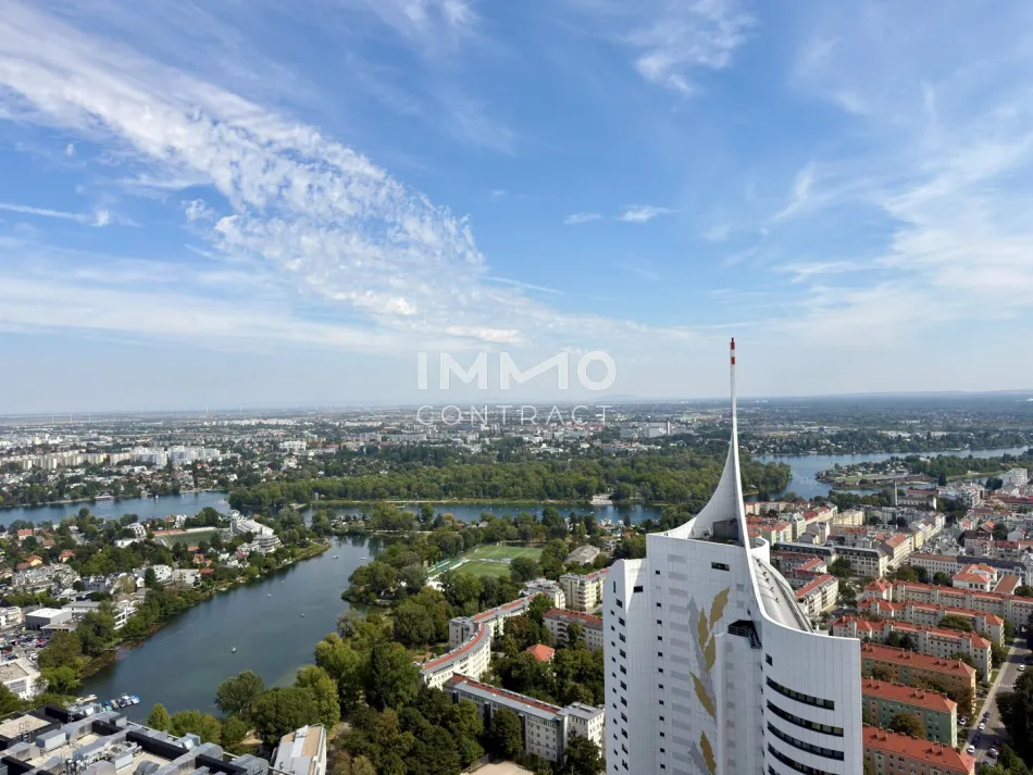 37. Etage: Skyline-Zuhause - DC2 Tower: U1 Donauinsel - Titelbild