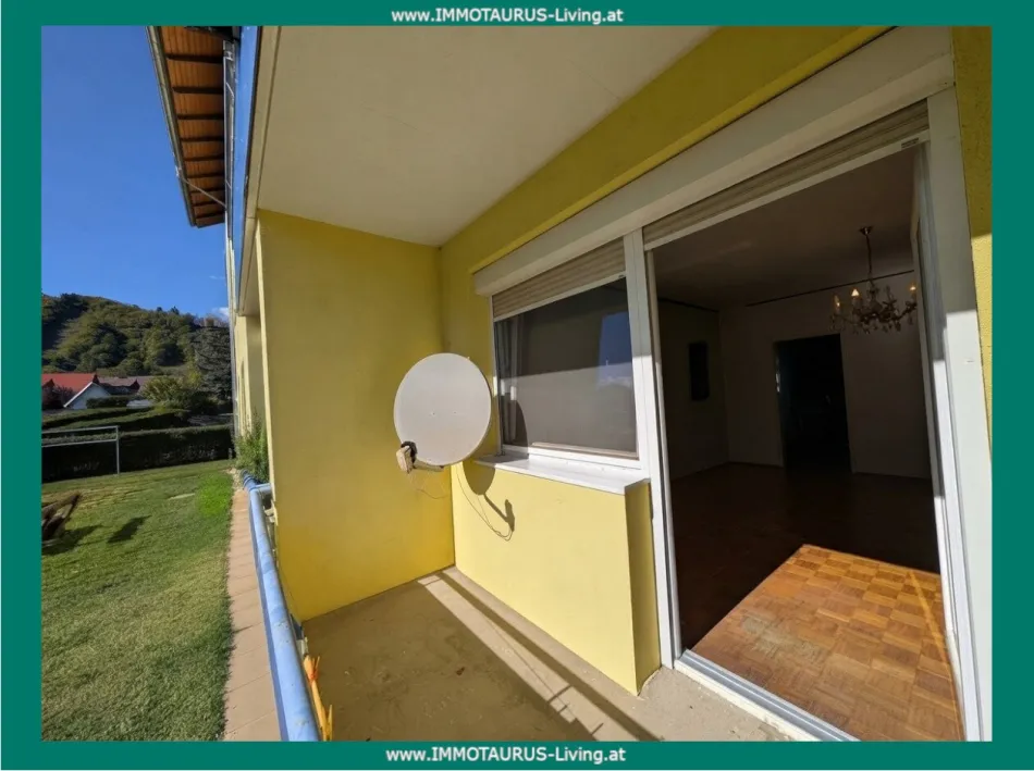 3 Zimmerwohnung mit Balkon und Garage in Deutschfeistriz - Titelbild