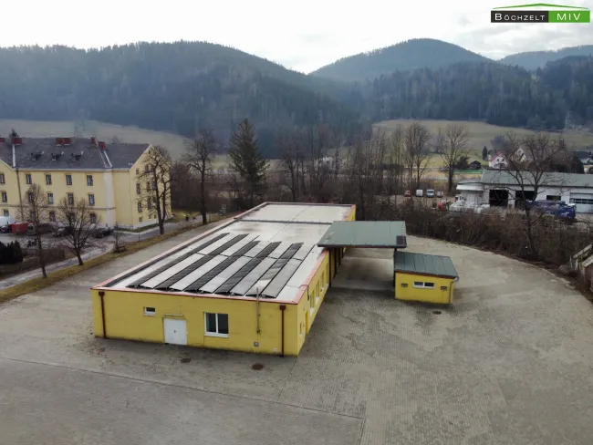 Gewerbeobjekt in Schlöglmühl / Gloggnitz - ehemaliges Postverteilerzentrum - Bild