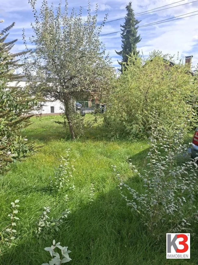 K3 - DOPPELHAUSHÄLFTE in sehr guter, ruhiger Stadtlage, Altbau mit Sanierungsbedarf. - Bild