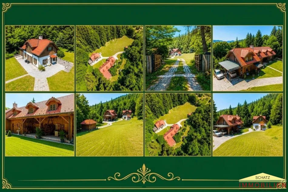 PROVISIONSFREI!!! NATURIDYLLE -ZWEI WOHNHÄUSER EIN ANWESEN IM SCHÖNEN TRIESTINGTAL - Titelbild