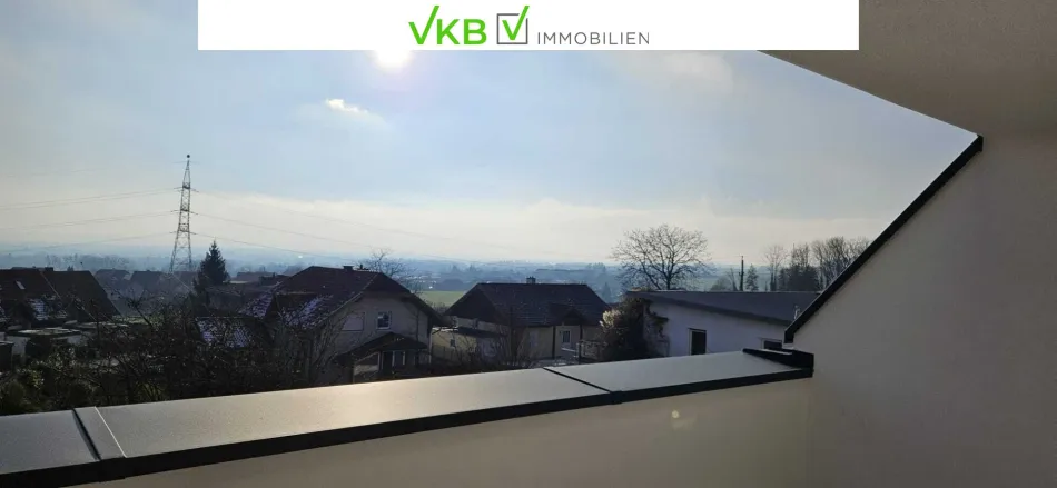 Helle Etagenwohnung mit Alpenblick in Top-Lage – Hitzing/Leonding - Bild