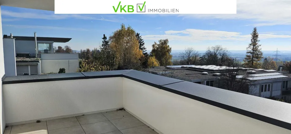 Helle Etagenwohnung mit Alpenblick in Top-Lage – Hitzing/Leonding - Bild