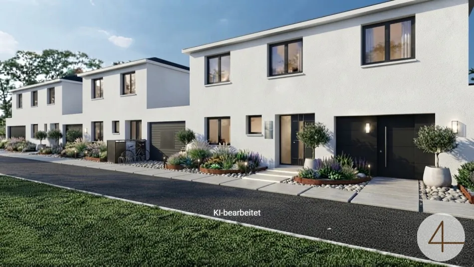 Modernes Einfamilienhaus großzügig und sonnig - Bild