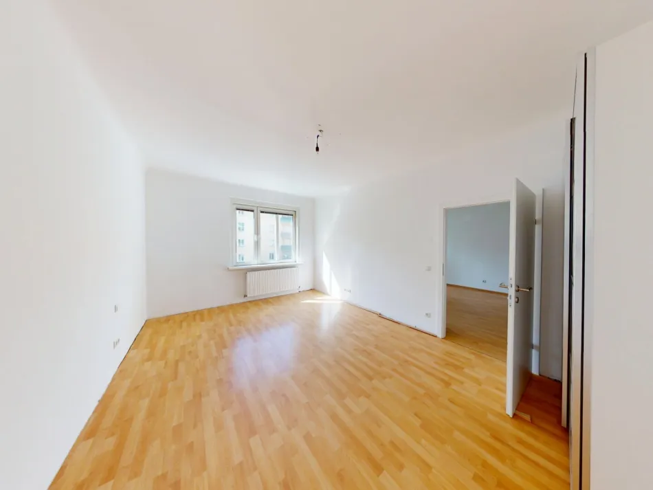 Blick vom Balkon