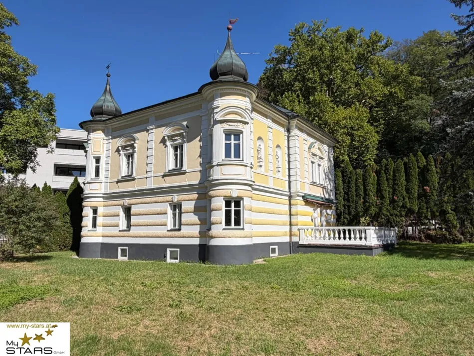 Ceconi-Villa, exklusives Stadthaus in Salzburg - mit großem Garten und Zubaumöglichkeit! - Bild