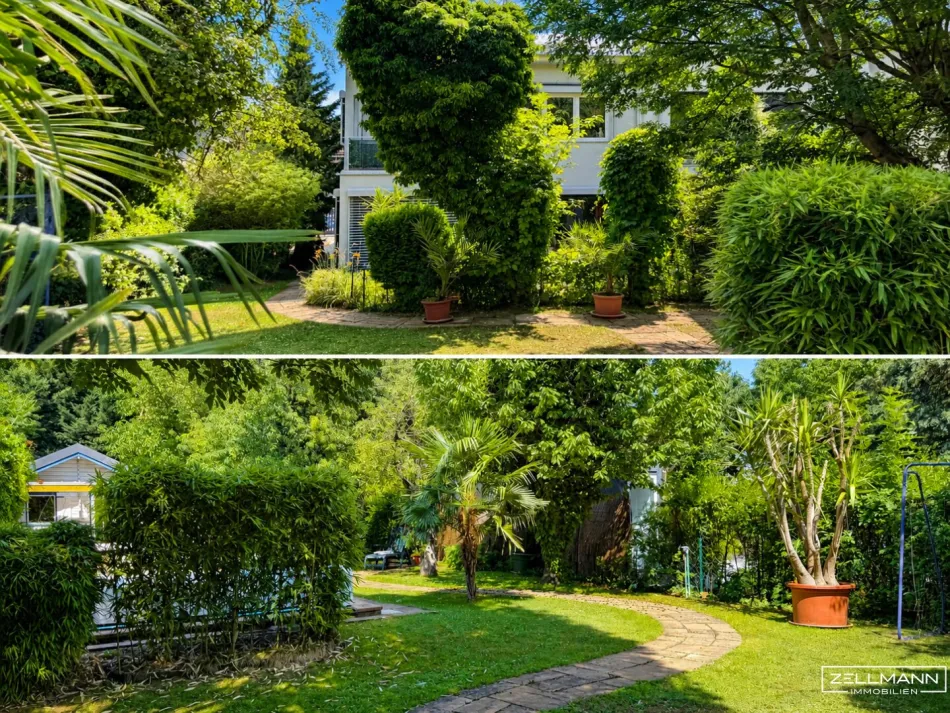 Architektenhaus mit Garten, Pool und außergewöhnlich flexiblem Raumkonzept | ZELLMANN IMMOBILIEN - Titelbild